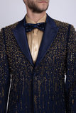 Midnight Rain Rhinestone Blazer