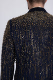Midnight Rain Rhinestone Blazer