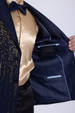 Midnight Rain Rhinestone Blazer