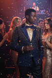Midnight Rain Rhinestone Blazer
