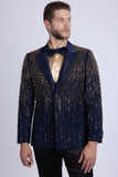 Midnight Rain Rhinestone Blazer