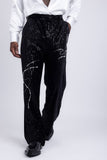 Midnight Opulence Rhinestone Suit