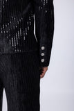 Midnight Opulence Rhinestone Suit
