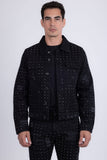Edinburgh Rhinestone Denim Jacket