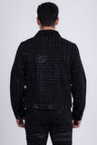 Edinburgh Rhinestone Denim Jacket