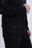Edinburgh Rhinestone Denim Jacket