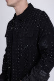 Edinburgh Rhinestone Denim Jacket