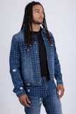 Edinburgh Rhinestone Denim Jacket