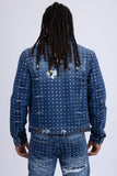 Edinburgh Rhinestone Denim Jacket