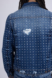 Edinburgh Rhinestone Denim Jacket
