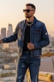 Edinburgh Rhinestone Denim Jacket
