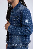 Edinburgh Rhinestone Denim Jacket