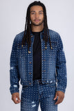 Edinburgh Rhinestone Denim Jacket