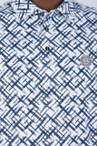 Unter Geometric Polo Shirt
