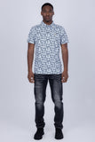 Unter Geometric Polo Shirt