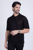 Lagos Geometric Polo Shirt