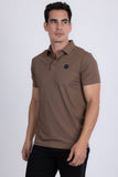 Napoleone Patterned Polo Shirt