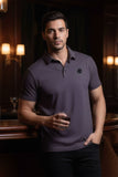 Napoleone Patterned Polo Shirt