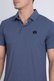 Qingdao Patterned Polo Shirt
