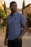 Qingdao Patterned Polo Shirt
