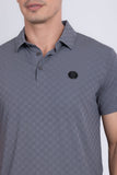 Qingdao Patterned Polo Shirt