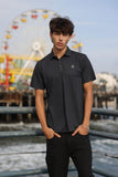 Charing Textured Polo Shirt