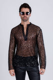 Chella Sequin Long Sleeve Shirt