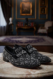 Berlin Rhinestone Pearl Loafers Shoes