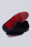 Batam Rhinestone Pearl Loafers Shoes