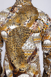 Grafton Rhinestones Tiger Long Sleeve Shirt