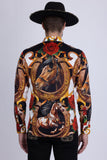 Stallion Rhinestone Long Sleeve Shirt