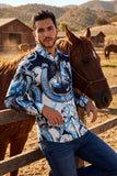 Stallion Rhinestone Long Sleeve Shirt
