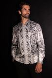 Beale Rhinestone Long Sleeve Shirt