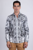 Beale Rhinestone Long Sleeve Shirt