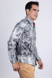 Beale Rhinestone Long Sleeve Shirt