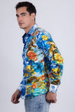 Zurich Rhinestone Long Sleeve Shirt