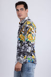 Zurich Rhinestone Long Sleeve Shirt