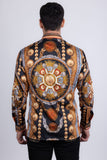 Aviv Rhinestone Long Sleeve Shirt
