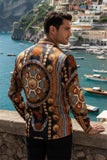 Aviv Rhinestone Long Sleeve Shirt