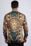 Aviv Rhinestone Long Sleeve Shirt