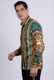 Aviv Rhinestone Long Sleeve Shirt