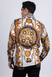 Aviv Rhinestone Long Sleeve Shirt