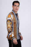 Aviv Rhinestone Long Sleeve Shirt