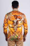 Cinta Rhinestone Long Sleeve Shirt