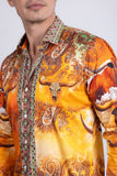 Cinta Rhinestone Long Sleeve Shirt