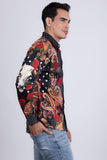 Zhuhai Rhinestone Long Sleeve Shirt