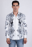 Zhuhai Rhinestone Long Sleeve Shirt