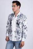 Zhuhai Rhinestone Long Sleeve Shirt