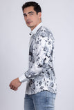 Zhuhai Rhinestone Long Sleeve Shirt
