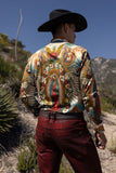 Our Lady of Guadalupe Rhinestone Long Sleeve Shirt